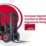 How does Linde Ergonomic Design in Forklifts increase Comfort and Efficiency?